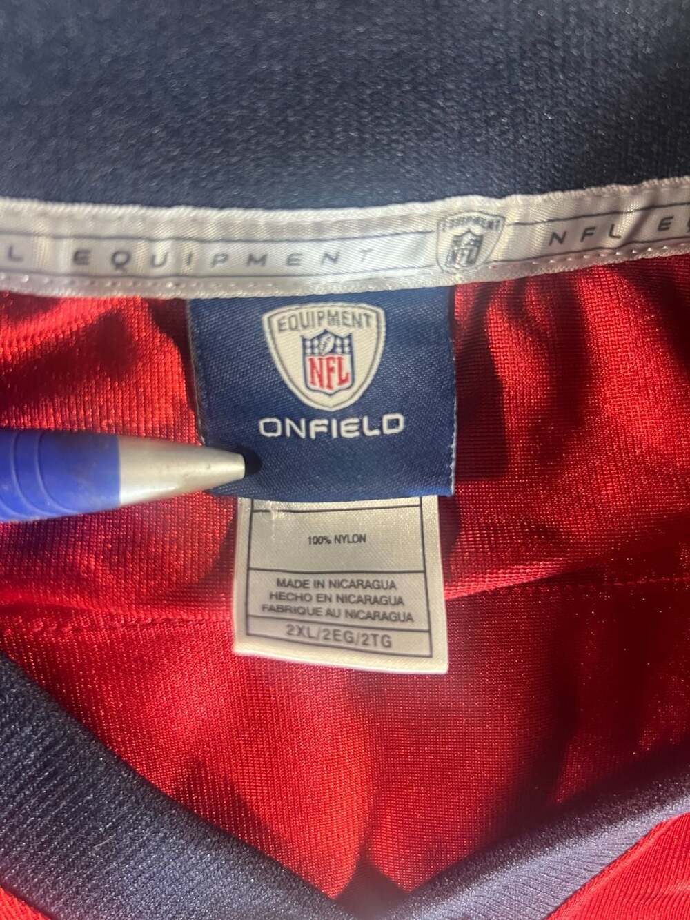 NFL Houston Texans Brian Cushing #56 Battle Red Jersey - Picture 3 of 6